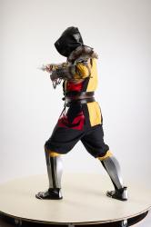 Yelvik Scorpion Cosplay Action Pose